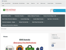 Tablet Screenshot of efap.com.au