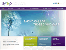 Tablet Screenshot of efap.ca